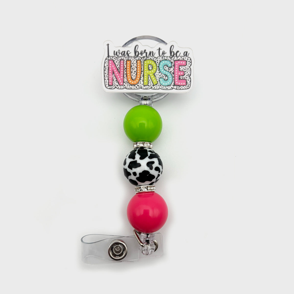 I Was Born to Be a Nurse Badge Reel