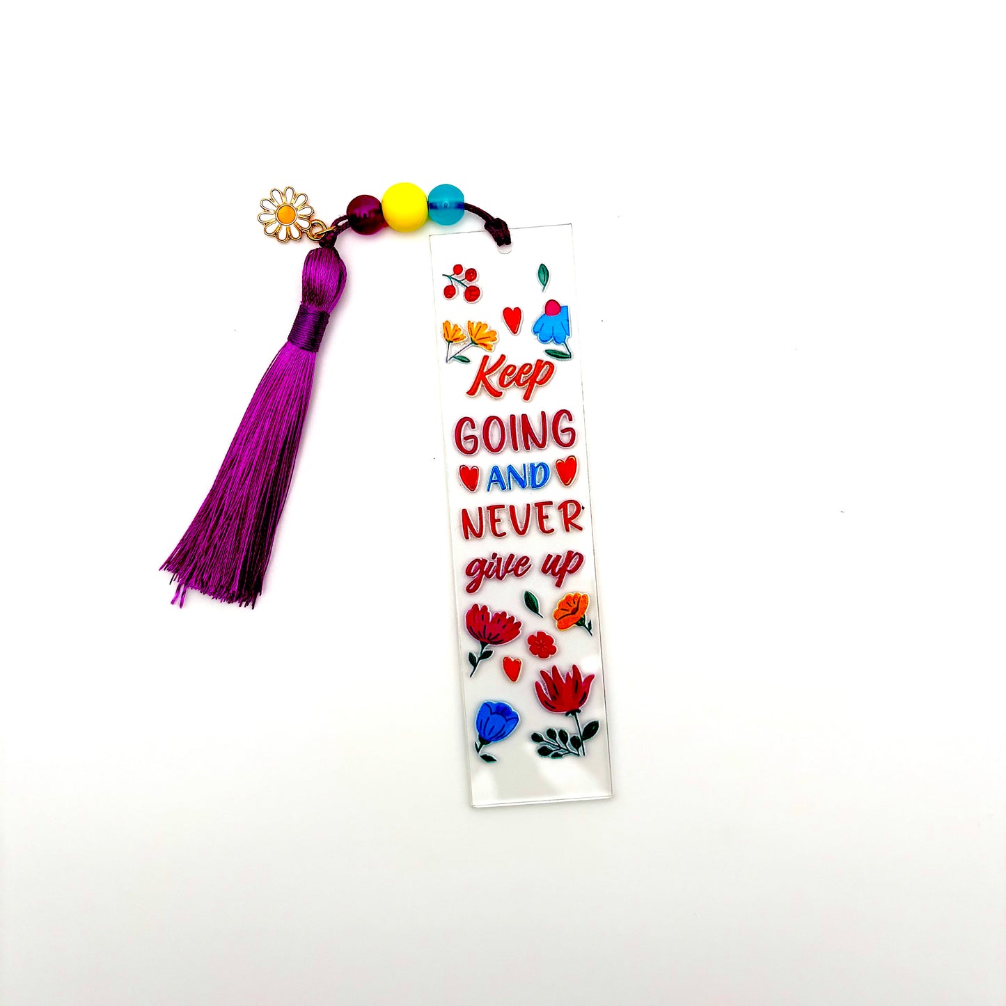 Keep Going & Never Give Up Bookmark