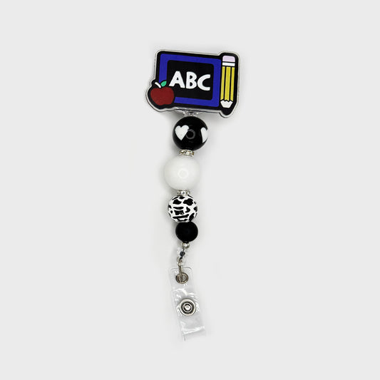 ABC Chalkboard Badge Reel