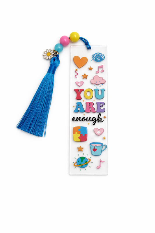 You Are Enough Beaded Bookmark