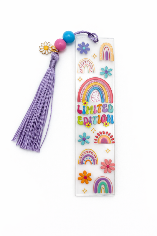 Limited Edition Rainbow Bookmark