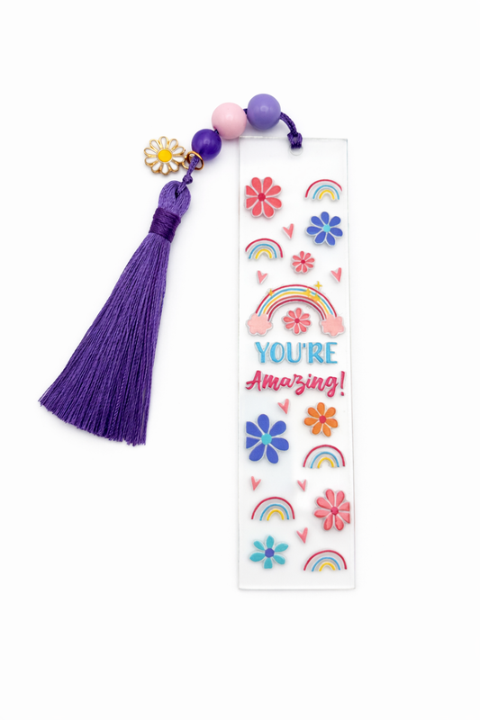 You’re Amazing Rainbow Bookmark