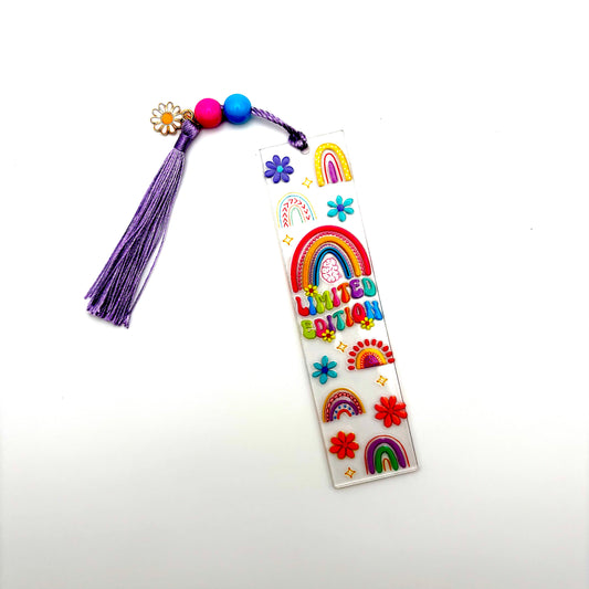 Limited Edition Rainbow Bookmark