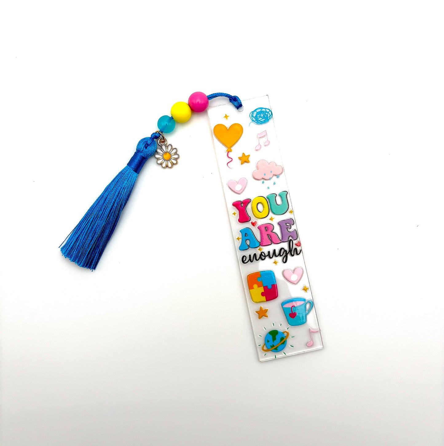 You Are Enough Beaded Bookmark